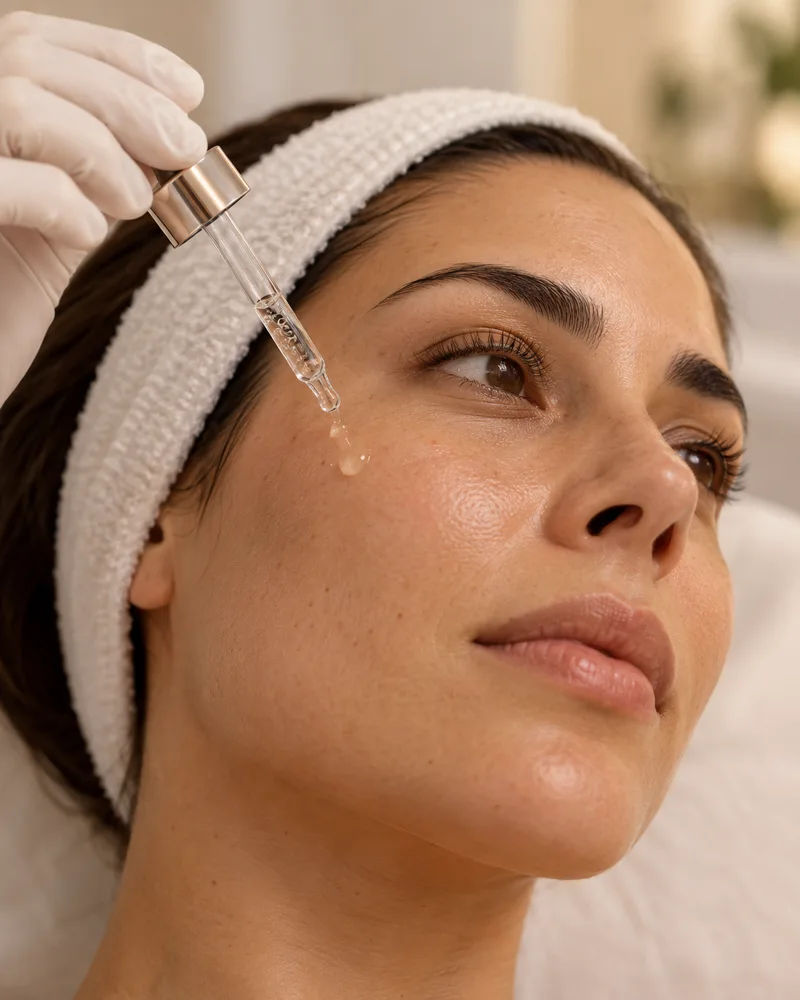 Imagem ilustrativa: Hidratação facial
